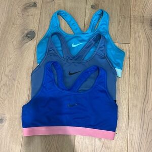 BUNDLE! 3 Nike dri-fit sport bras